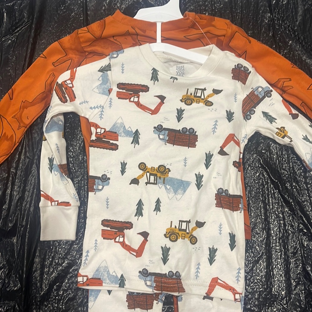 Carters Just One Two 2 set Pajamas.